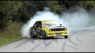 Best of Historic amp Modern Rally Cars Sounds Jumps Show amp Burnouts [upl. by Jew]