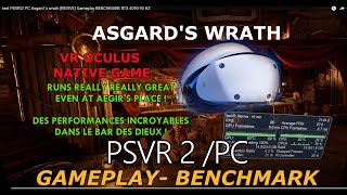 test PSVR2 PC Asgard s wrath REVIVE Gameplay BENCHMARK RTX 4090 90 HZ [upl. by Llehctim]