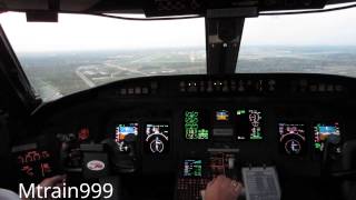 Crj200 ILS landing Dtw 3 [upl. by Mojgan475]