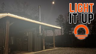 Upgrade Your Outdoor Wood Boiler Shed  Lumary Smart Rope Lighting [upl. by Bidle217]