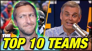 Reacting to Colin Cowherds First Herd Hierarchy  Week 5 NFL Power Rankings [upl. by Puduns953]