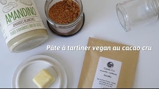 Recette Pâte à tartiner vegan au cacao cru [upl. by Winshell437]