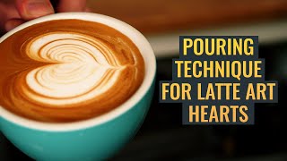 SOLID HEART  Quick Latte Art Tutorial [upl. by Marcellus]