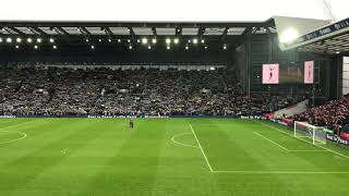 Cyrille Regis tribute West Brom vs Southampton scarf raise in full [upl. by Ahsekin460]