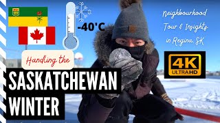 CANADA Life in Regina Saskatchewan During Winter  How We Deal with the Extreme Winter Coldness [upl. by Cirtap]