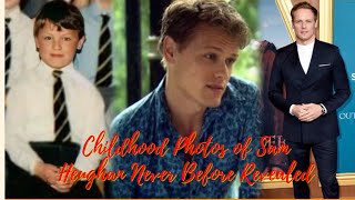 quotNeverBeforeSeen Childhood Photos of Sam Heughan Revealing the Journey to Outlander Superstarquot [upl. by Atinev]