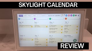 Life Changer for our Family Skylight Digital Calendar is Amazing organization [upl. by Ettevol]