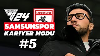 SAMSUNSPORDA SEZON FİNALİ  EA FC 24 KARİYER MODU 5 [upl. by Emmalyn]