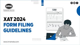 XAT 2024 Form Filling Process  How to fill XAT 2024 Form XAT 2024 Application Process Guidelines [upl. by Zerlina268]