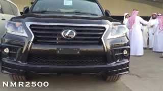 اسعار لكزس سوبر الجزء 3 شارج بريمي اسود 2014 نزل السعر ٧٠٠ الف Lexus LX 570 Sport Supercharged [upl. by Eneladgam]