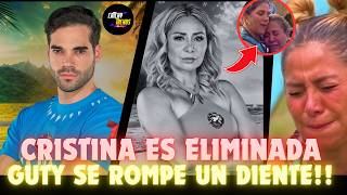 GUTY SE ROMPE UN DIENTE 😱 CRISTINA ES ELIMINADA 🔥 LA ISLA DESAFIO EXTREMO 2024 [upl. by Eisnil]