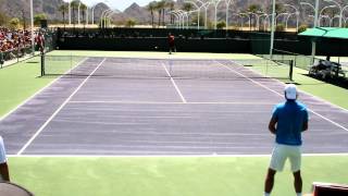 Rafael Nadal Practice 2012 BNP Paribas Open [upl. by Bekelja898]