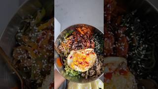 BibimbapKorean Food 🥘🥢shorts youtube bangladeshkoreanshortyoutubeshortsfoodviralvideo [upl. by Eleynad]