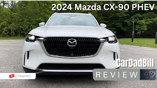 Affordable PHEV 7seater  2024 Mazda CX90 PHEV [upl. by Auroora72]