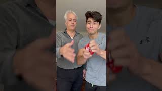 I EXPOSE MY DADS MAGIC TRICKS 😱😂 [upl. by Elaweda]