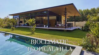 Minimalist Vietnamese Home Design  Bioclimatic Tropical Villa [upl. by Carlstrom]