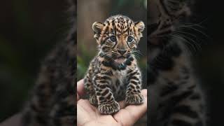 World’s tiniest leopard 🤩🥰😳amazing 😇 worldstinisetleopard amazingindia [upl. by Norted]