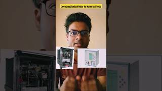 Difference between Electromechanical Relay and Numerical Relay electrical ytshorts youtubeshorts [upl. by Eellek]