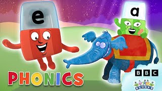 Alphablocks  Learn to Read  60 Mins of Spelling  Phonics for Kids [upl. by Htir]