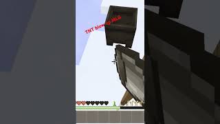 Tnt Blow up Water Backet MLG minecraft [upl. by Brad]