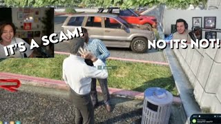 Multipovs April calls Ramee after finding out he won a jackpot  GTA rp 40  Nopixel [upl. by Hurff]