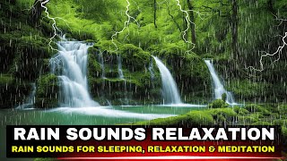 💖 Mountain River Rain Ambience 🌲 Peaceful Water Flow for Meditation Focused Study amp Anxiety Relief [upl. by Enisamoht]