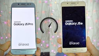 Samsung Galaxy J5 Pro 2017 vs J5 2016  Speed Test 4K [upl. by Varian]