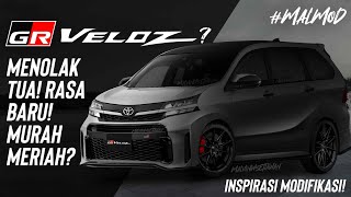 MODIFIKASI AVANZA MENOLAK TUA GAYA GR  MURAH MERIAH  Virtual Modification MALMOD Avanza veloz [upl. by Karissa]