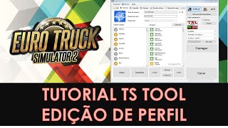 🟢 TUTORIAL  EDIÇÃO DO PERFIL DO ETS2 E ATS COM O TS SE TOOL [upl. by Newkirk25]