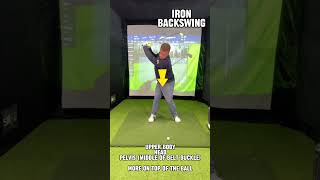 Driver vs iron swing guide golf golftips golfswing golfcoach irons driver [upl. by Oniliuqnart134]