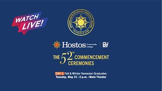 Hostos Community College  Class of 2022 Commencement Ceremony [upl. by Netfa]