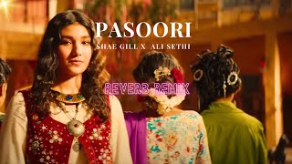 Pasoori  Ali Sethi Shae Gill  Coke Studio  Reverb Song [upl. by Yroc]