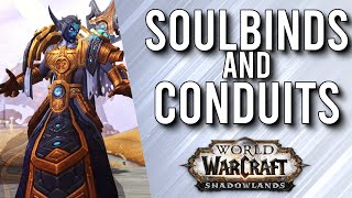 NEW Shadowlands Systems of SOULBINDS And Class CONDUITS  WoW Shadowlands Alpha [upl. by Eveline37]