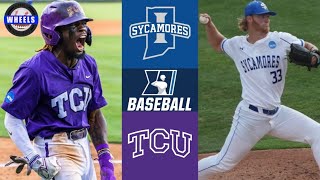 14 Indiana State vs TCU  Super Regionals Game 2  2023 College Baseball Highlights [upl. by Ilenna841]