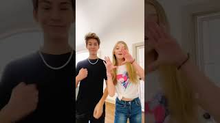 Emily dobson and Saywer Sharbino dance tik tok sawyersharbino emilydobson semily [upl. by Neelav192]