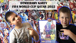 Otwieramy karty piłkarskie FIFA World Cup Qatar 2022 Album i 3 zestawy [upl. by Lesiram]