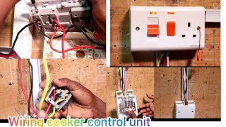 WIRING COOKER CONTROL UNIT [upl. by Ahsenor]