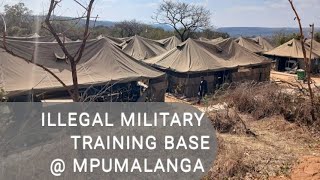 95 Libyans Arrested For illegal Military Camp At MPUMALANGA South Africa [upl. by Nereen]