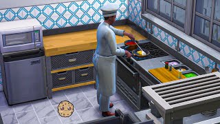 One Star Restaurant New Farm Life Sims 4 Part 4 [upl. by Aenat]