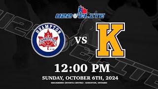 Brampton Canadettes vs Kingston Junior [upl. by Andel]