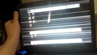 sony vaio laptop how to fix lines and flickering over my laptop display screen [upl. by Nanah]