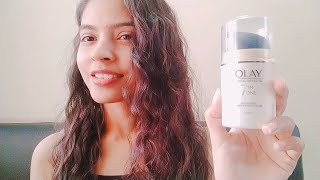 Olay Total Effects 7 In One AntiAgeing Night Firming Cream  Honest Review With DemoSecret Blossom [upl. by Anoyk]