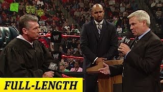 FULLLENGTH MOMENT  Raw  The Trial of Eric Bischoff [upl. by Lebasile]