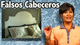 ¿Cómo hacer Falsos Cabeceros en tu cama  Ellen Te Dice  Tips [upl. by Sardse638]