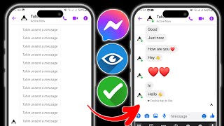 How to see unsent messages on Messenger 2024  See Removed Messages on Messenger [upl. by Remmus]