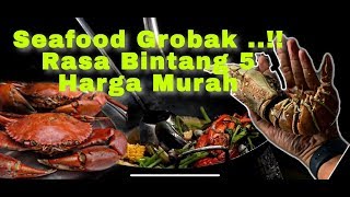 Makan Murah Seafood Grobak Rasa Restoran Mahal  Street Food [upl. by Llyrpa]