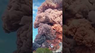 Bio Chemical Lab explosion fire chemical plants disaster shutdown shorts explore [upl. by Nierman]