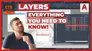 AutoCAD Layers Tutorial 2021 Everything you need to know in 20 minutes [upl. by Cynarra]