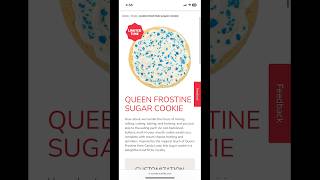 Scooters Coffee Queen Frostine Sugar Cookie reviewtaste test [upl. by Bicknell]