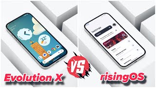 EvolutionX or risingOS ULTIMATE UI Customization Showdown 2024 🔥 [upl. by Noired]